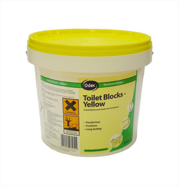 Channel Blocks Yellow Urinal Channel Blocks | Cleaning Supplies Direct