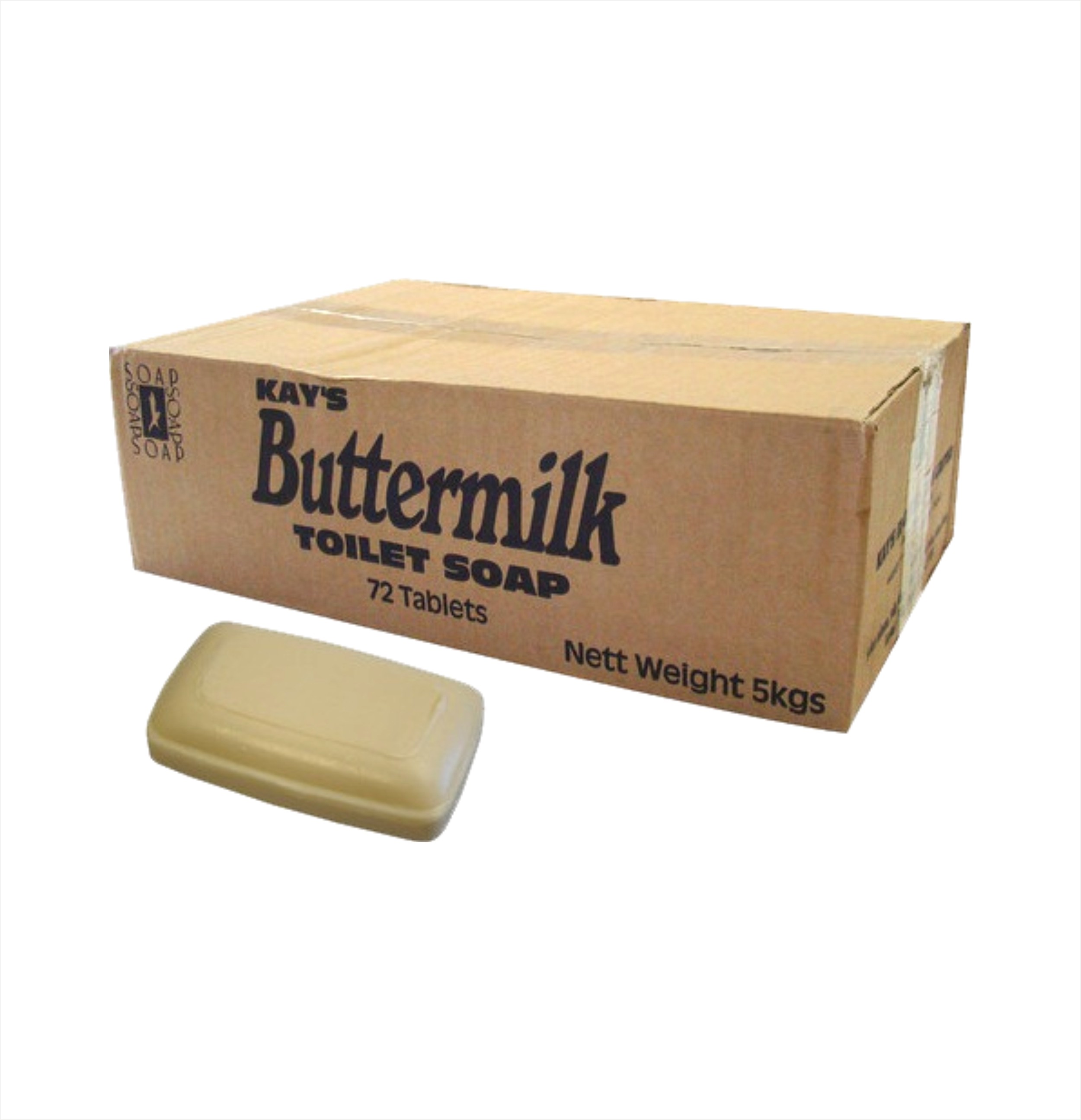 Buttermilk Soap Bars (72 pack) Cleaning Supplies Direct